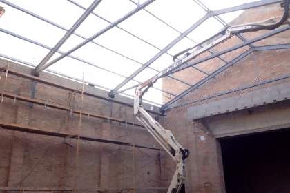 Instal·lació Coberta Teatre Nou